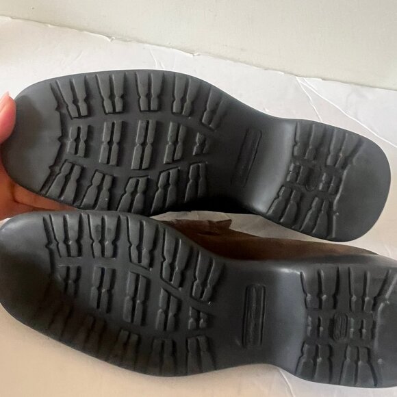 $895 MENS NEW SALVATORE FERRAGAMO SUEDE LOAFER MOCCASIN SIZE 8 US - Picture 5 of 7